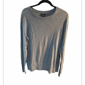 Halogen Gray Crew Neck Sweater